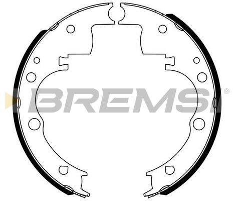 Bremsi GF0166 Brake pads Bremsi GF0166 Brake pads