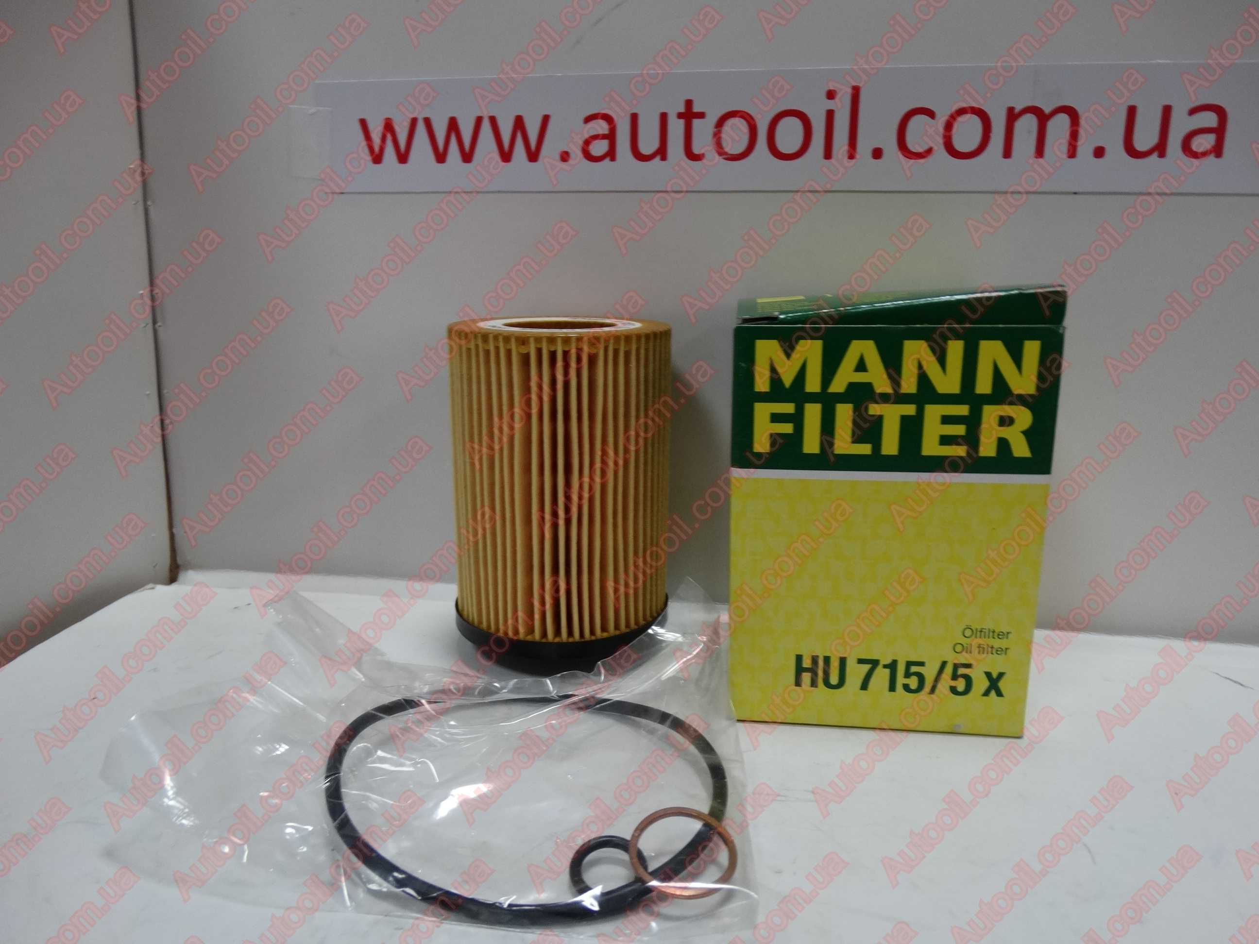 Mann-Filter HU 715/5 X Фільтр масляний