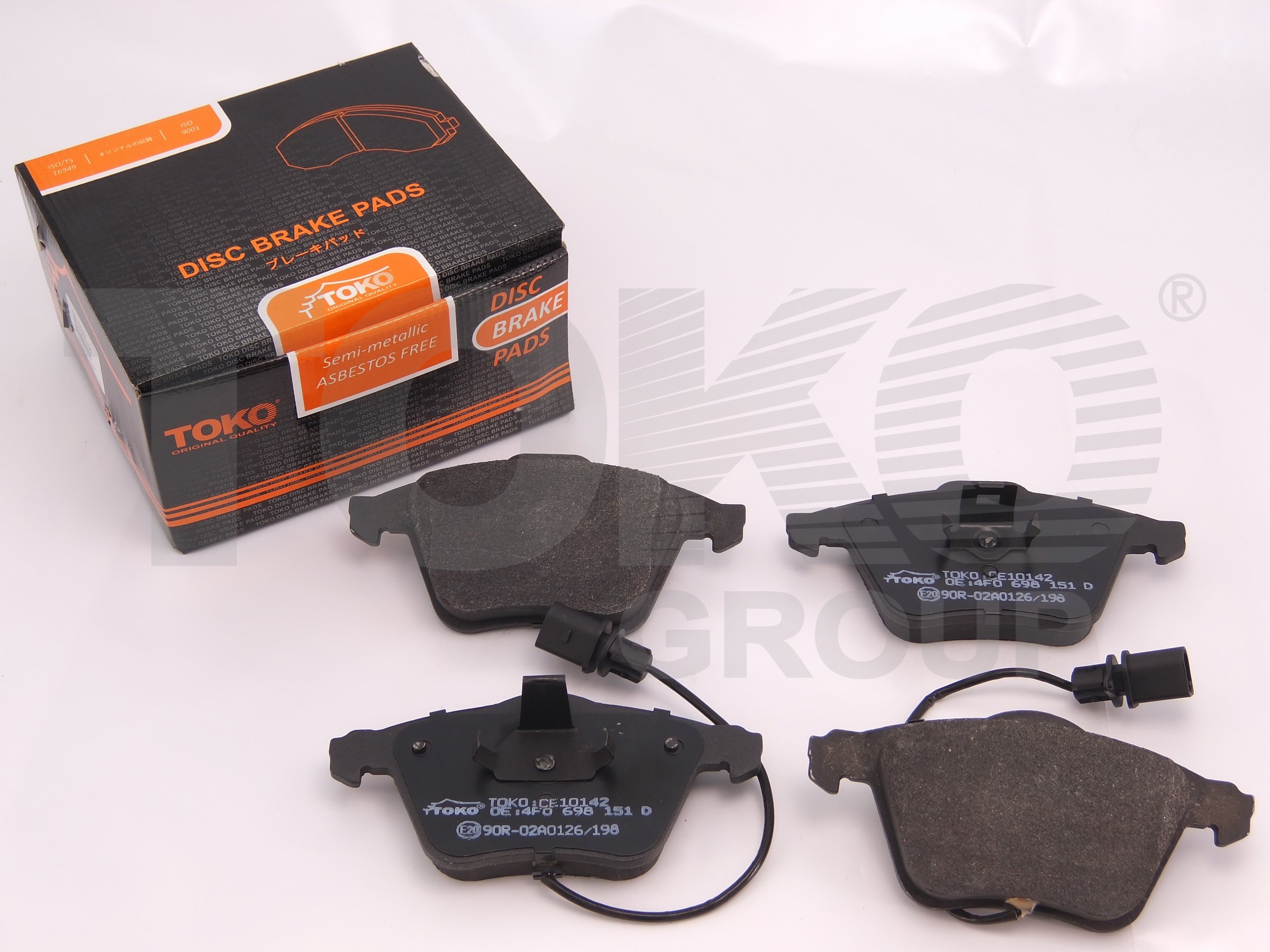 TOKO T2132042 Brake pads