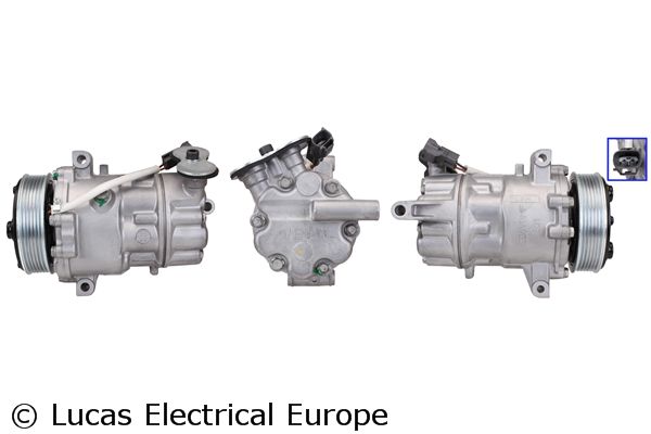 Lucas Electrical ACP734 Compressor assy cooler — Photo #2