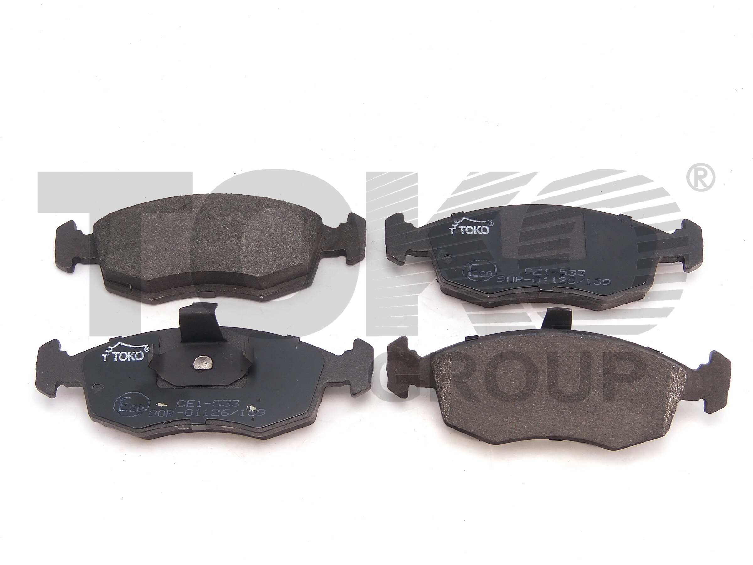 TOKO T2136033 Колодки гальмівні TOKO T2136033 Колодки гальмівні