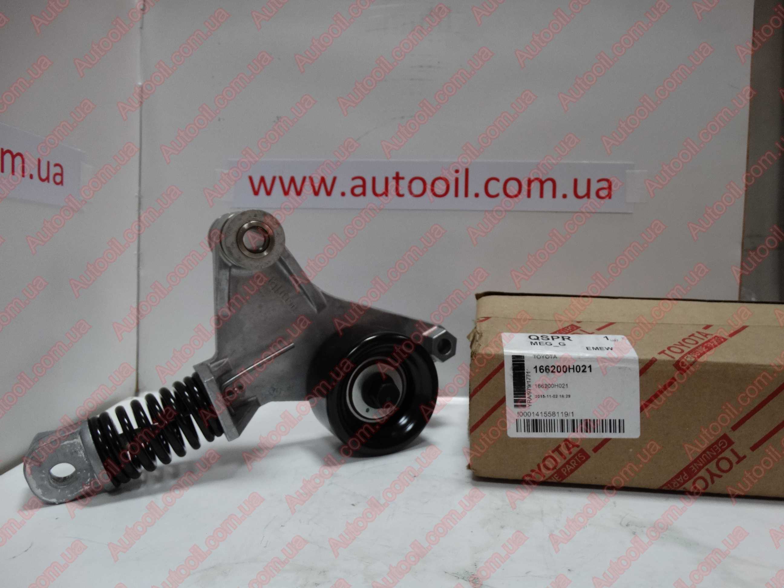 Toyota 166200H021 Ролик натяжний ременя поліклинового