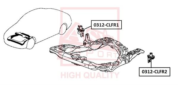 Akitaka 0312CLFR2 Подрамник