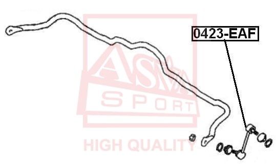 Akitaka 0423EAF Тяга стабілізатора підвіски