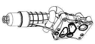 Luzar LOC1504 Cooler assy-aut