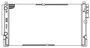 Luzar LRC1871 Радіатор