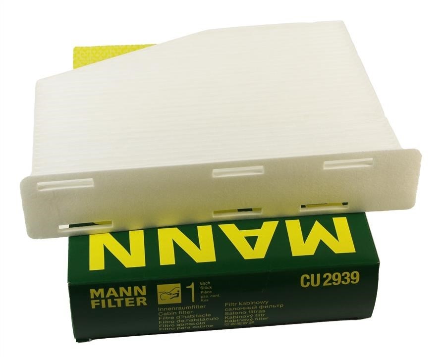Mann-Filter CU 2939 Фільтр салону Mann-Filter CU 2939 Фільтр салону