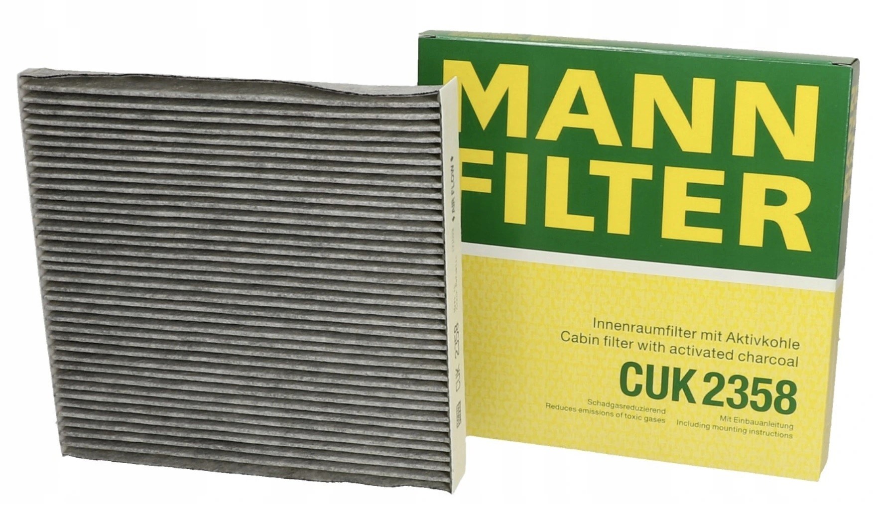 Mann-Filter CUK 2358 Фільтр салону Mann-Filter CUK 2358 Фільтр салону