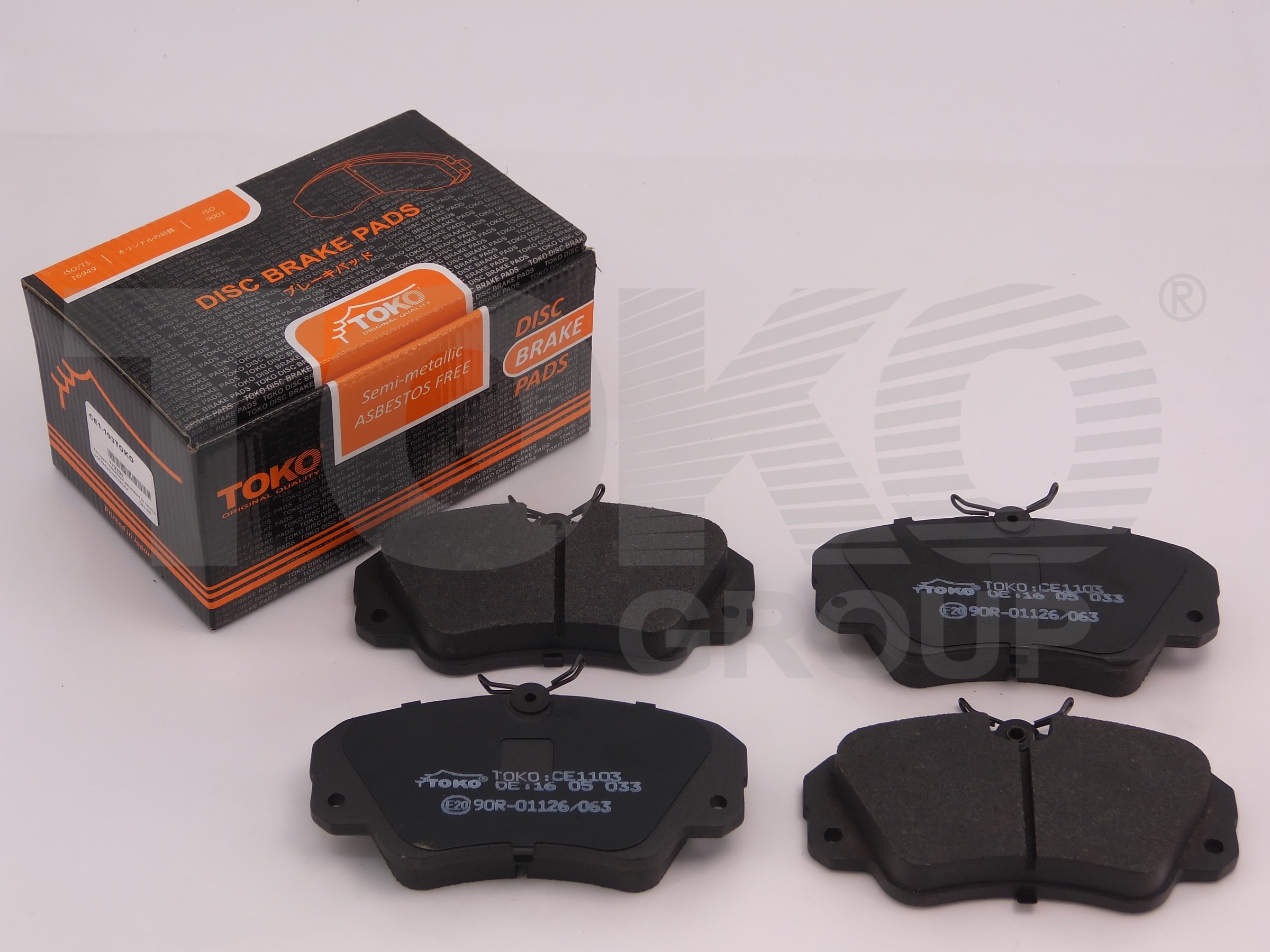 TOKO T2143003 Колодки тормозные TOKO T2143003 Колодки тормозные