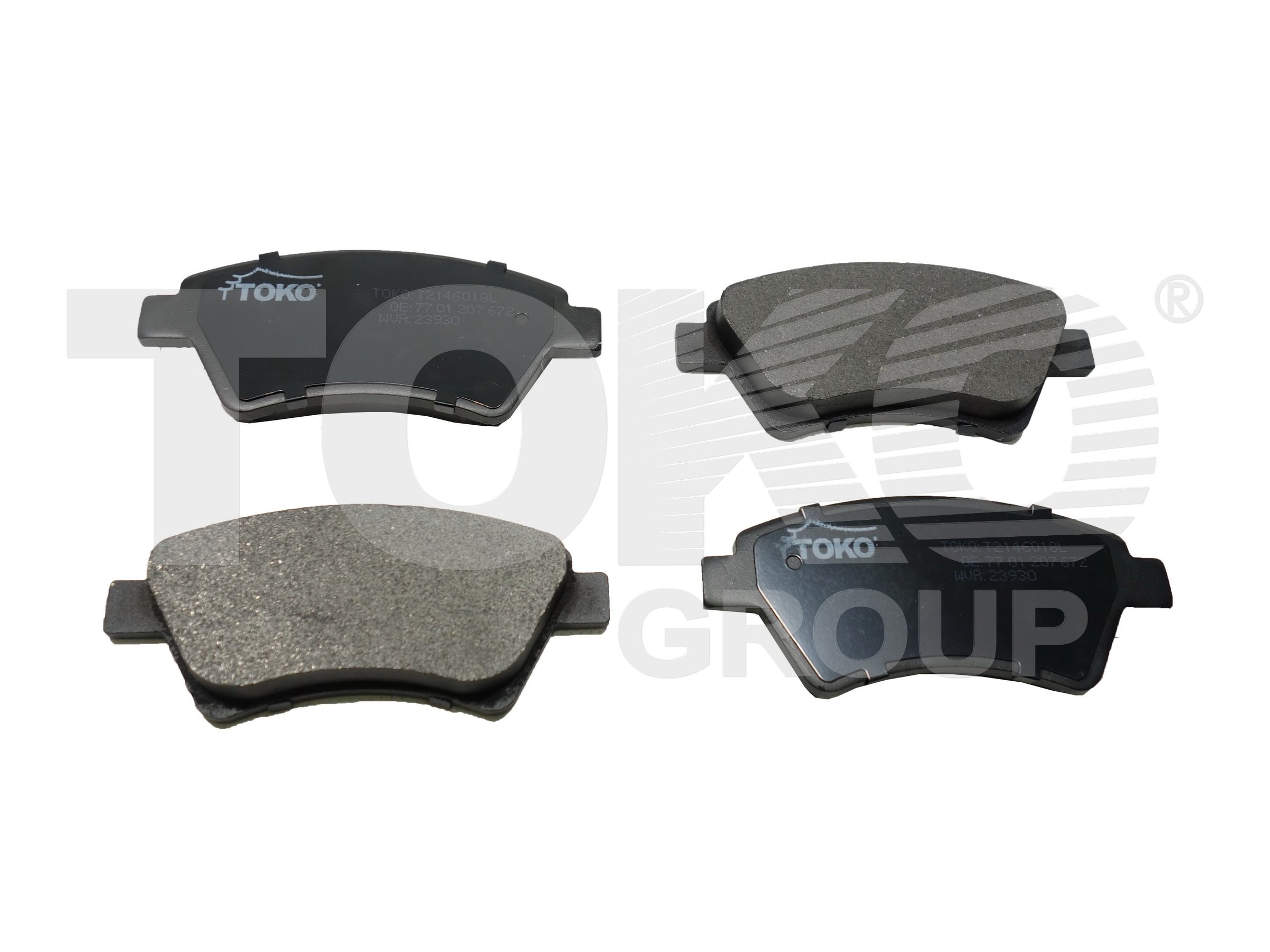 TOKO T2146018L Brake pads TOKO T2146018L Brake pads