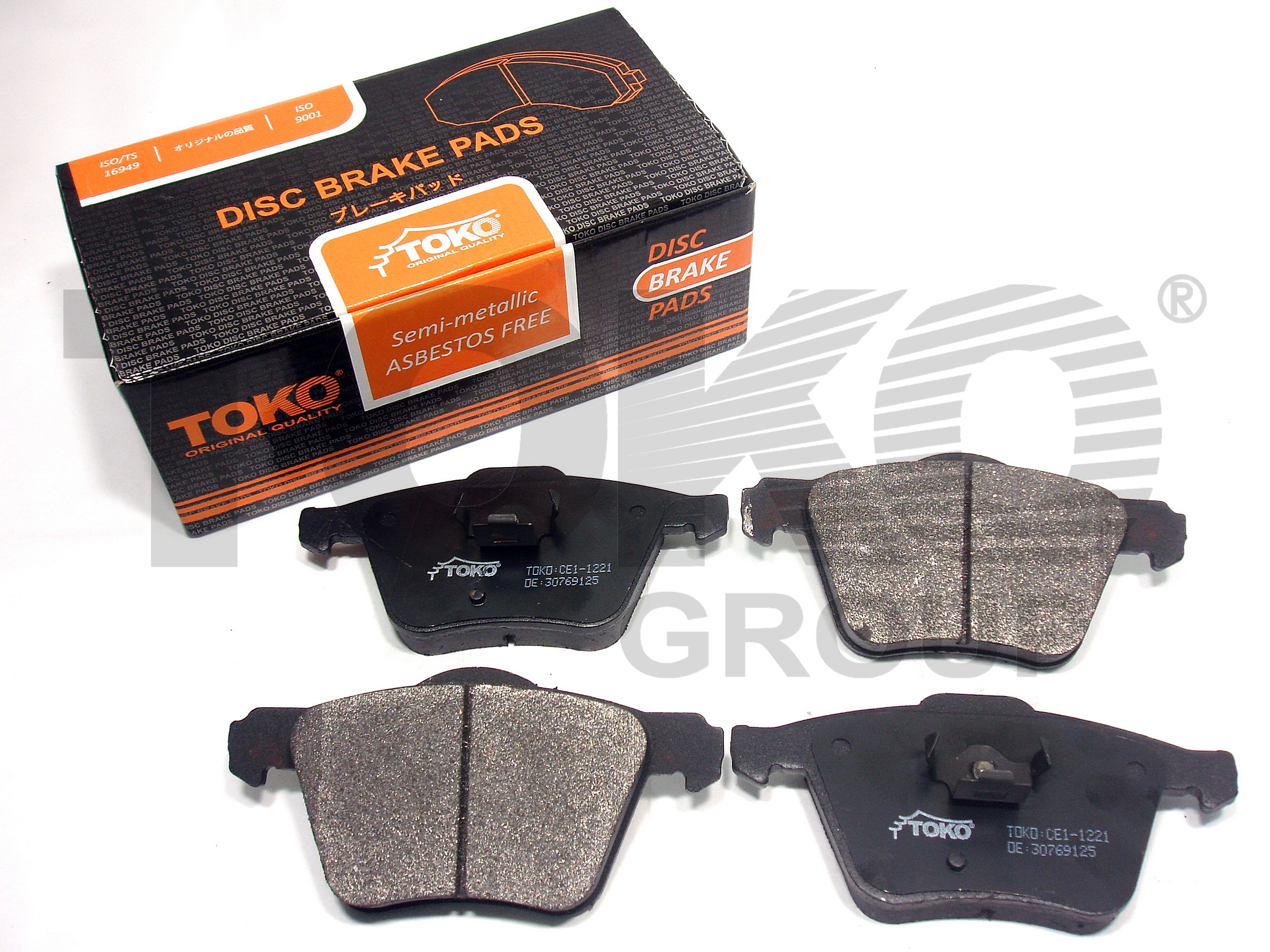 TOKO T2151021 Brake pads TOKO T2151021 Brake pads