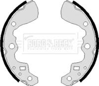 Borg & Beck BBS6237 Колодки гальмівні