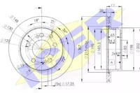 Icer 78BD8675-2 Brake disc