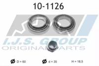 IJS Group 10-1126 Wheel bearing