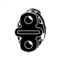 HJS 83 21 6999 Exhaust pipe support