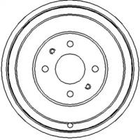 Jurid 329022J Bremstrommel