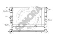 Somora 210040 Радіатор охолодження двигуна