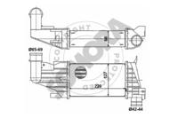 Somora 211845C Радиатор интеркуллера