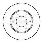 Borg & Beck BBD4176 Диск гальмівний Borg & Beck BBD4176 Диск гальмівний