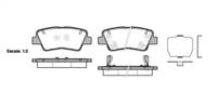 Roadhouse 21362.02 Brake pads Roadhouse 21362.02 Brake pads