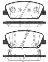 Roadhouse 21398.02 Brake pads