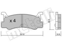 Metelli 22-0389-0 Brake pads