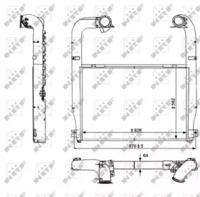 Wilmink Group WG1723792 Радіатор інтеркулера Wilmink Group WG1723792 Радіатор інтеркулера