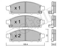 Metelli 22-0791-0 Brake pads