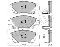 Metelli 22-0865-0 Brake pads