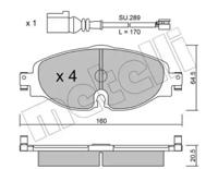Metelli 22-0950-0K Brake pads Metelli 22-0950-0K Brake pads