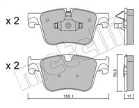 Metelli 22-0985-0 Brake pads Metelli 22-0985-0 Brake pads