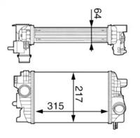 Wilmink Group WG1724026 Радіатор інтеркулера