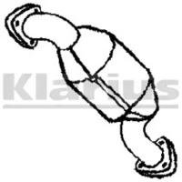 Klarius 322032 Каталізатор