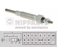 Nipparts J5711009 Свічка розжарювання Nipparts J5711009 Свічка розжарювання