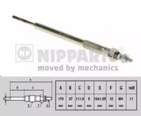 Nipparts J5712015 Свічка розжарювання Nipparts J5712015 Свічка розжарювання