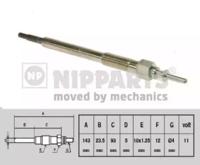 Nipparts J5714001 Свічка розжарювання Nipparts J5714001 Свічка розжарювання