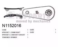 Nipparts N1152016 Комплект ланцюга ГРМ