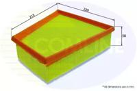 Comline EAF406 Фільтр повітряний