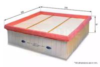 Comline EAF805 Фільтр повітряний