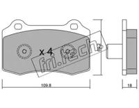 Fri.Tech. 260.5 Brake pads