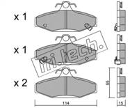 Fri.Tech. 536.0 Brake pads