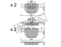 Fri.Tech. 659.0 Brake pads
