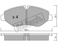 Fri.Tech. 687.1 Brake pads