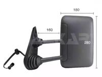 Alkar 9227976 Outer mirror assy Alkar 9227976 Outer mirror assy