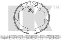 NK 2730674 Колодки гальмівні
