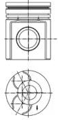 Kolbenschmidt 40255600 Поршень двигуна