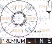 Hella 8MV 376 741-171 Крильчатка