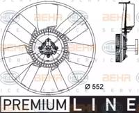 Hella 8MV 376 757-141 Fan and motor assy