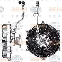 Hella 8MV 376 907-131 Вискомуфта Hella 8MV 376 907-131 Вискомуфта