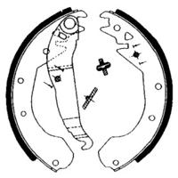 Hella 8DB 355 000-631 Колодки гальмівні Hella 8DB 355 000-631 Колодки гальмівні